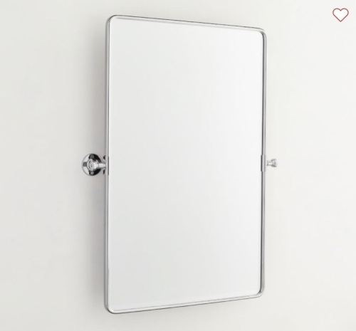 Pottery Barn, Vintage Rounded Rectangle Pivot Mirror, Like New, Retail - $399 - Lot 143