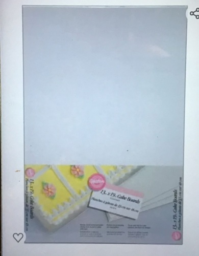 Wilton 19-by-13-Inch Cake Board,LOT of 5,  6-Pack, New, Retail - $18.77 - Lot 190