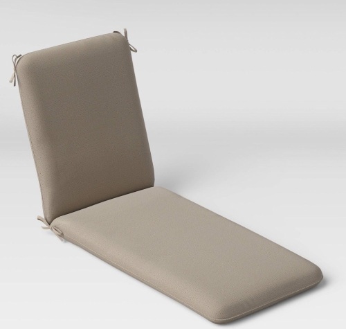 Outdoor Chaise Cushion DuraSeason Fabric Sand - Project 62 , Like New, Retail - $60 - Lot 205