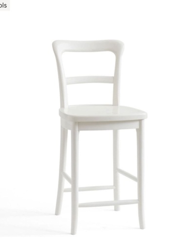 Pottery Barn, Cline Counter Stool, Antique White, Like New, Retail - $199 - Lot 225