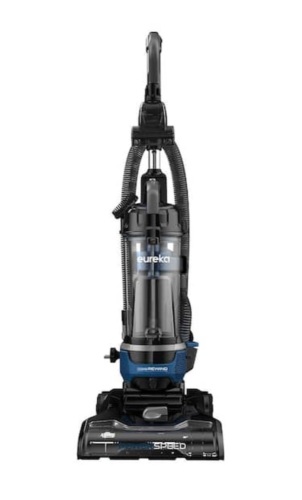 Eureka PowerSpeed Cord Rewind Upright Bagless Vacuum Cleaner with LED Headlights and Pet Turbo Tool, Like New, Retail - $99.99 - Lot 254