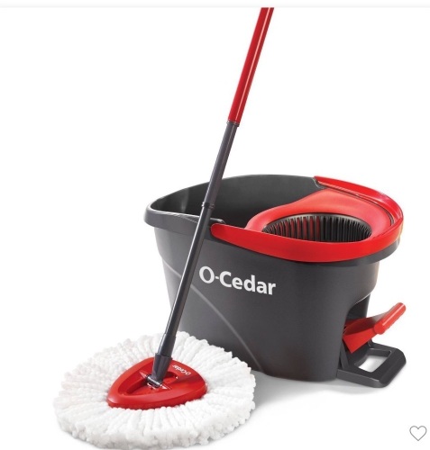 O-Cedar EasyWring Spin Mop and Bucket System, New, Retail - $35.99 - Lot 319