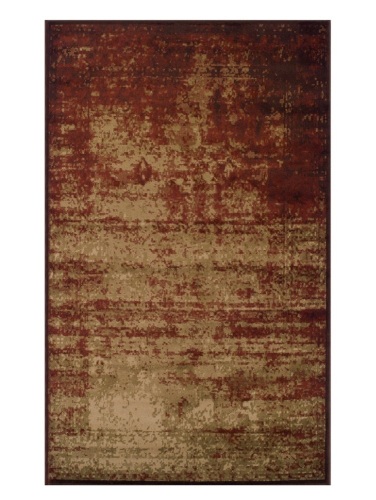 Superior Acid Wash Modern Gradient Ultra-Soft Indoor Area Rug, 4'x 6',Auburn, Like New, retail - $47.99 - Lot 321