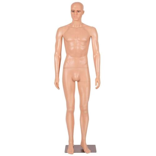 6ft Male Mannequin with Metal Stand - Lot 208