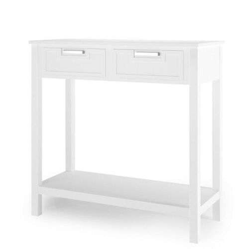 Entryway Storage Shelf with 2 Drawers - Lot 335