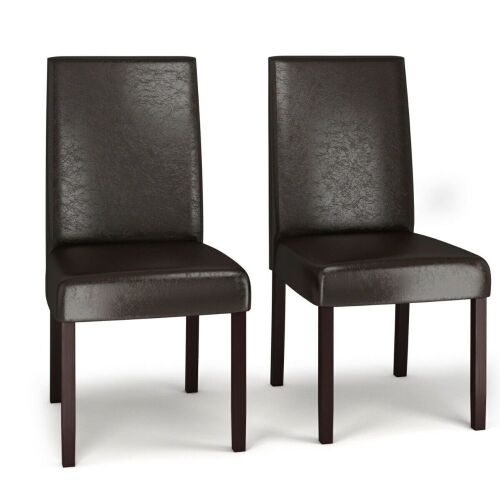 Set of 2 PU Parsons Dining Chairs - Lot 359