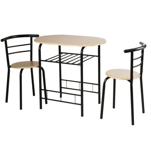 3-Piece Dining Table with 2 Chairs - Lot 501