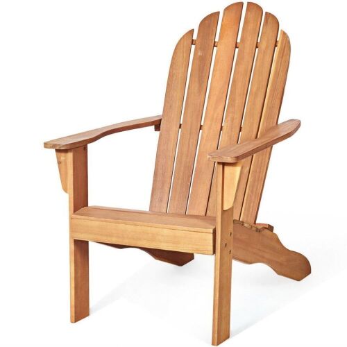 Solid Wood Patio Chair - Lot 654