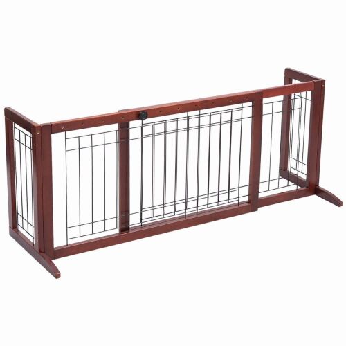 Adjustable Free-Standing Dog Gate - Lot 668