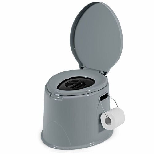 Portable Travel Toilet with Paper Holder - Lot 673