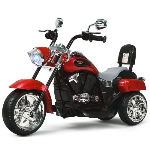 3-Wheel Kids Motorcycle - 6V Battery-Powered - Lot 847