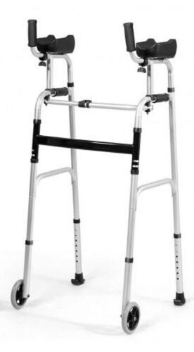 Walking Frame with Armrest - Folding, Height Adjustable - Lot 1062