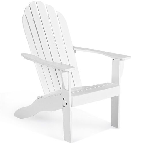 Solid Wood Patio Adirondack Chair - Lot 1079