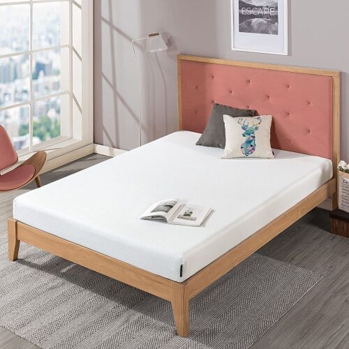 ZINUS 6 Inch Green Tea Cooling Gel Memory Foam Mattress, Twin  - Lot 231
