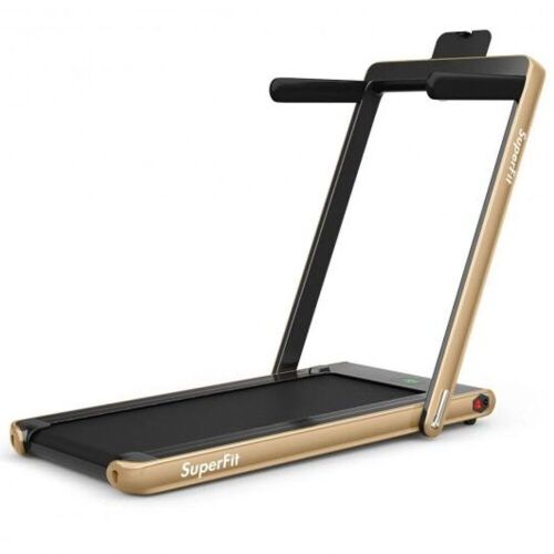 Folding Treadmill with Bluetooth Speaker - Lot 225