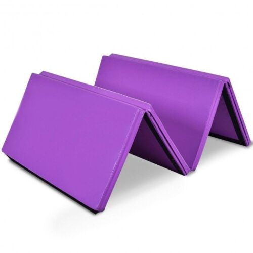 Folding Gymnastics Mat - 4ftx8ftx2in - Lot 375