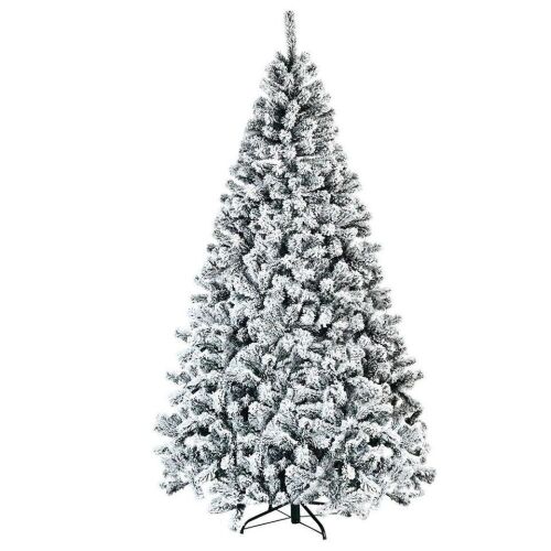 7.5ft Snow-Flocked Artificial Christmas Tree - Lot 707