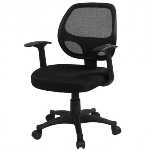 Ergonomic Mesh Office Chair - Black - Lot 907