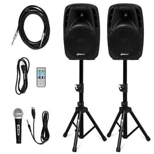 Dual 10in 1600W Bluetooth Speakers - Lot 1172
