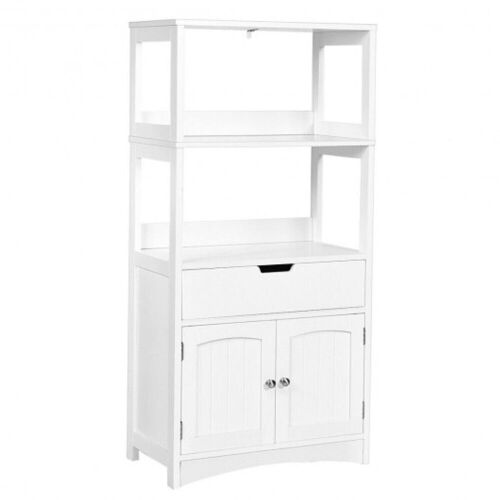 Bathroom Storage Cabinet with Drawer and Shelf - Lot 300