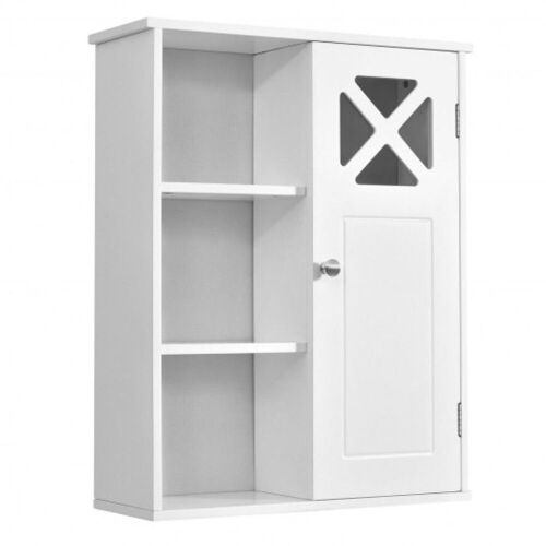 2-Tier Wall-Mounted Cabinet - Lot 522