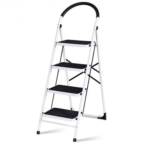 Folding Industrial Step Ladder  - Lot 277