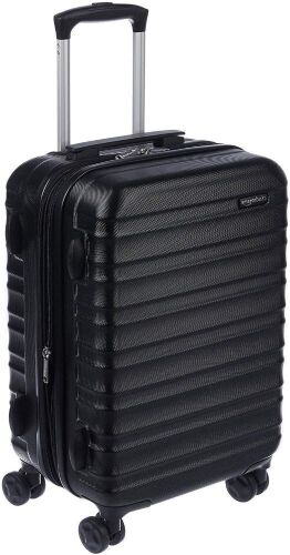 AmazonBasics 21in Luggage Bag with Wheels - Lot 607