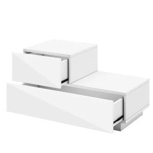 INSMA White Night Stand - Lot 242