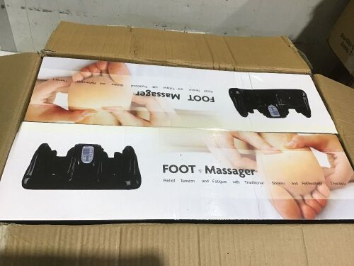 Shiatsu Foot Massager with Remote Control - Lot 624
