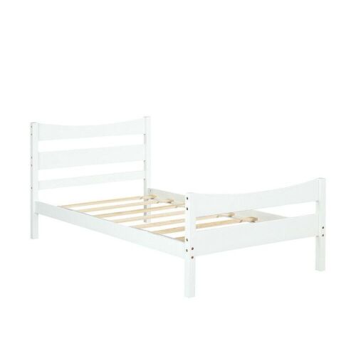 White Bed Frame - Twin Size - Lot 283