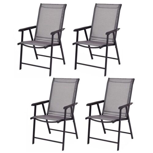 Set of (4) Patio Folding Chairs - Lot 659