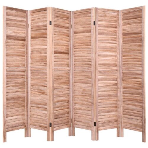 6-Panel Classic Venetian Wooden Room Divider - Lot 333
