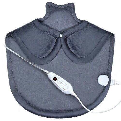25"x26" Electric Heating Pad with 6 Temperature Settings  - Lot 291