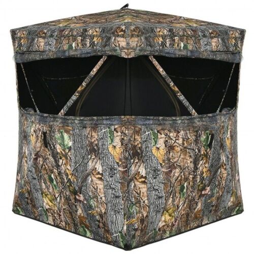 3-Person Camoflauge Hunting Tent with Slide Mesh Window - Lot 133