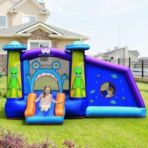 Kids Inflatable Bounce House Aliens Jumping Castle  - Lot 518