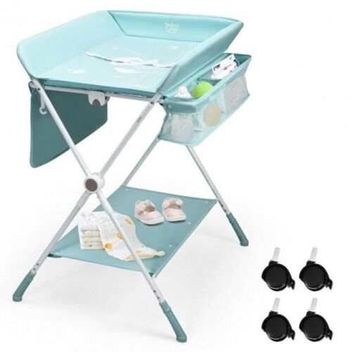 Folding Baby Changing Table with Storage - Lot 939