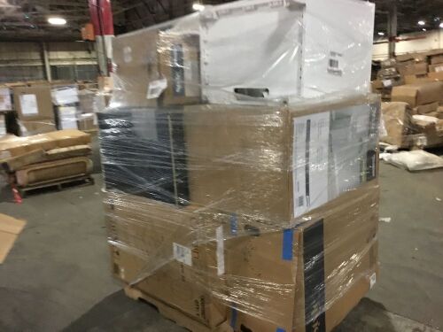 Uninspected Pallet of Bathroom Vanities  - Lot 608