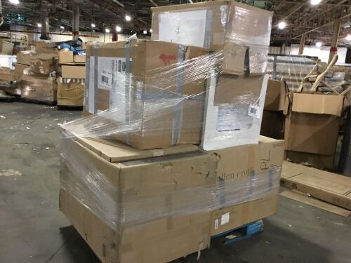 Uninspected Pallet of Bathroom Vanities  - Lot 652