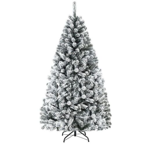 6' Snow-Flocked Artificial Christmas Tree - Lot 110