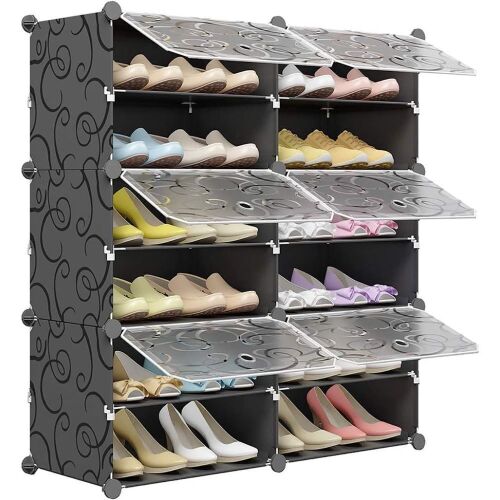 Portable Shoe Rack - Holds 24 Pairs - Lot 1095