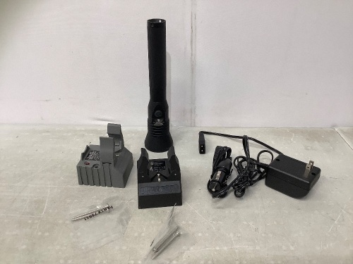 StreamLight Rechargable Flashlight, Retail- $169.99, Powers Up, E-Comm Return - Lot 95