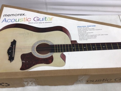 Memorex Acoustic Guitar, E-Comm Return - Lot 197
