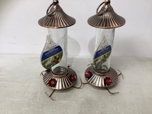 Lot Of (2) Hummingbird Feeders, One Missing A Perch, E-Comm Return - Lot 547