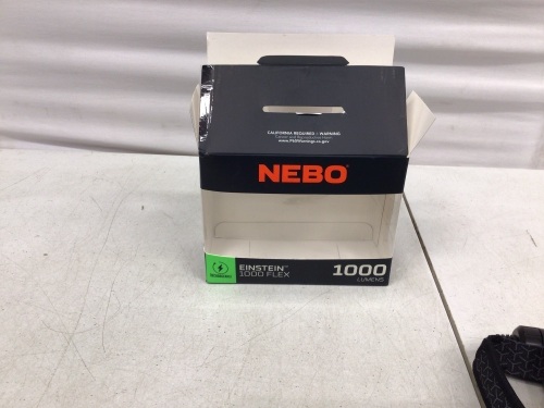 Nebo 1000 Rc Headlamp, Untested, E-Comm Return - Lot 787