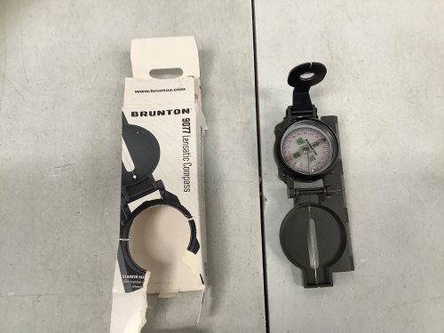 Brunton Lensatic Compass, E-Comm Return - Lot 632