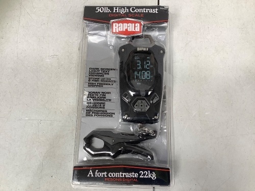 Rapala Digital Scale, Untested, E-Comm Return - Lot 814
