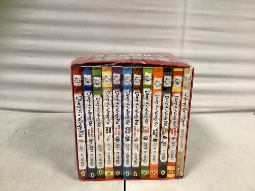 Diary of A Wimpy Kid 12 Book Collection, E-Comm Return - Lot 559