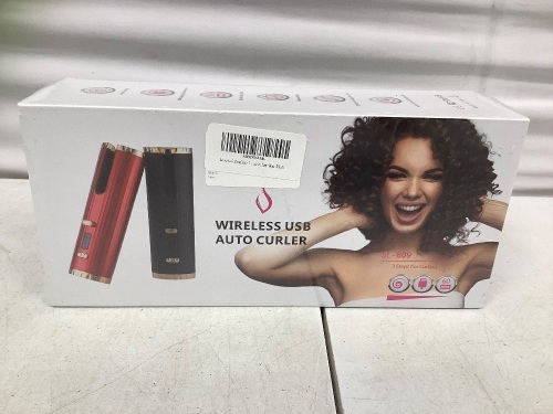 Wireless USB Auto Curler, Untested, New/Unopened - Lot 443