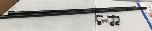 Curtain Rod Set, 72"-144" - Lot 454