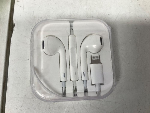 Wired iPhone Headphones w/ Lightning Connector - Lot 729